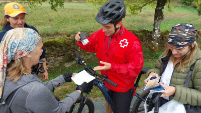 Cruz Roja, contigo en el Camino de Santiago 